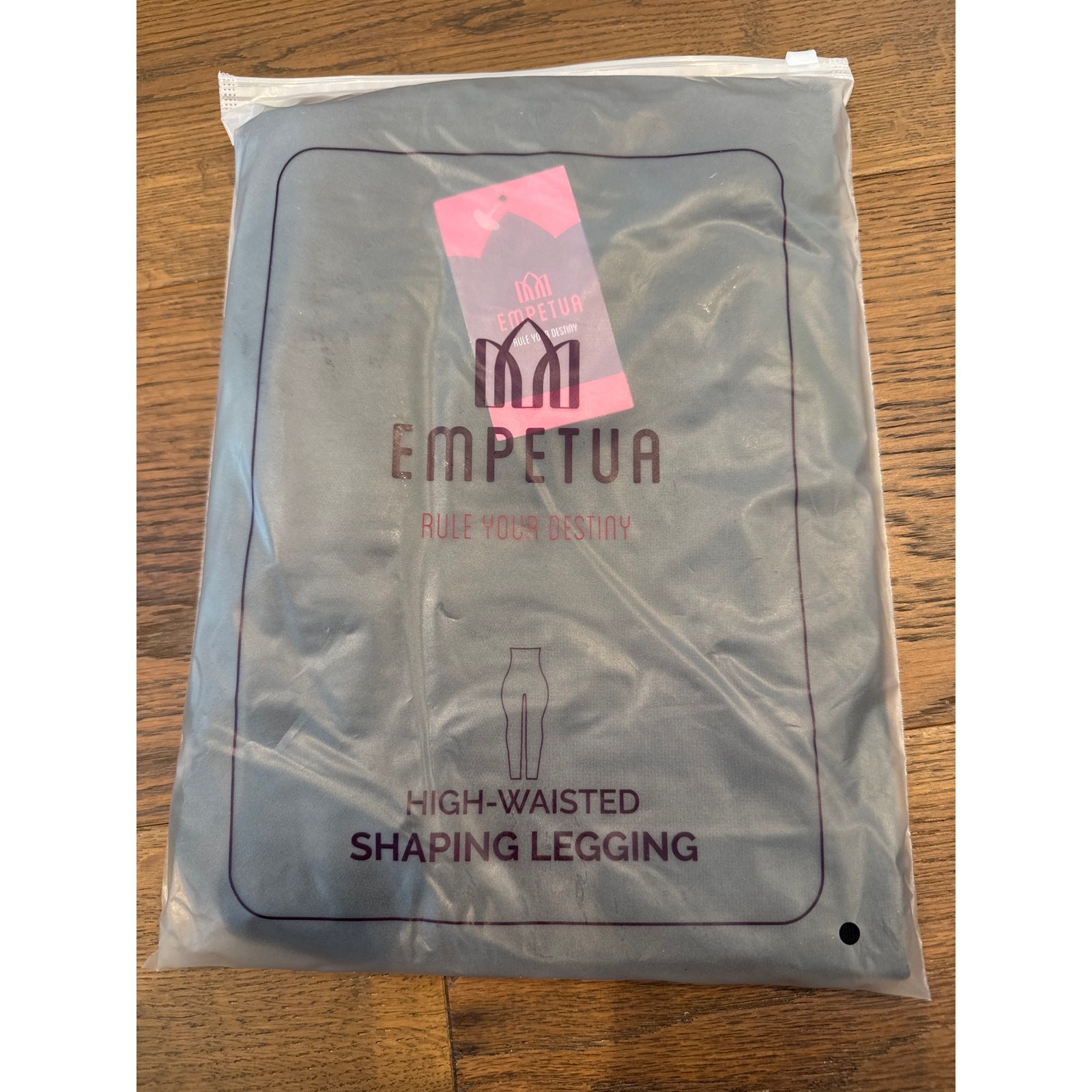 Empetua Rule Your Destiny High Waisted Shaping Leggings Black Women’s 2XL NWT