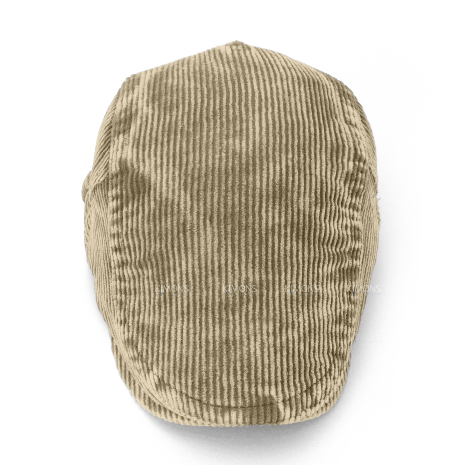 Premium Ribbed Corduroy Flat Cap Men’s Ivy Hat Vintage Gatsby Newsboy Golf Hat