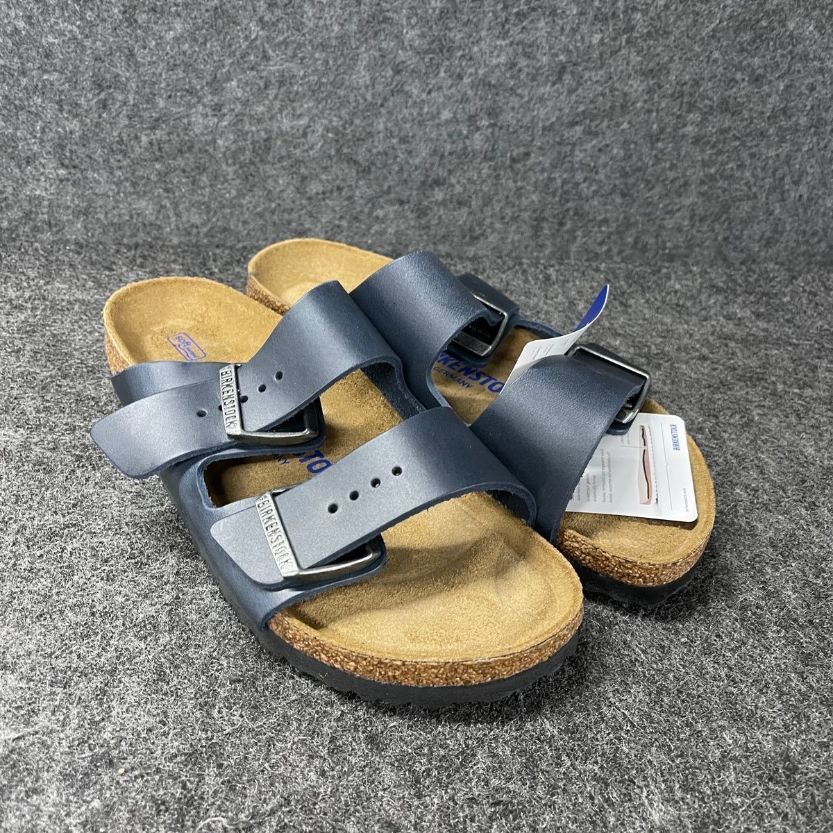 BIRKENSTOCK Arizona Soft Footbed Sandals Women’s Size US 7 Blue