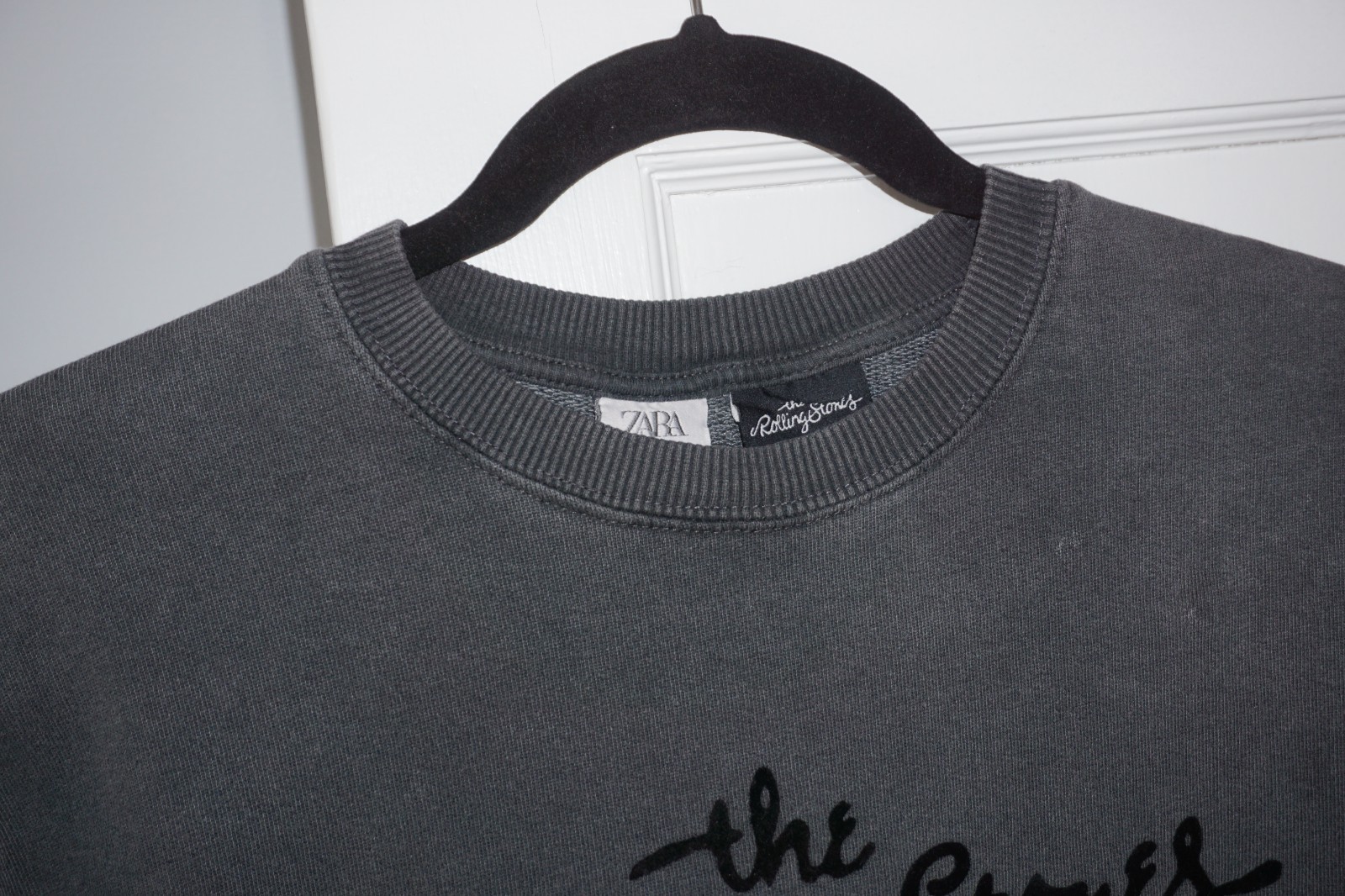 The Rolling Stones Zara Kids Size 13-14 (cm 164) Crew Neck Sweatshirt Gray