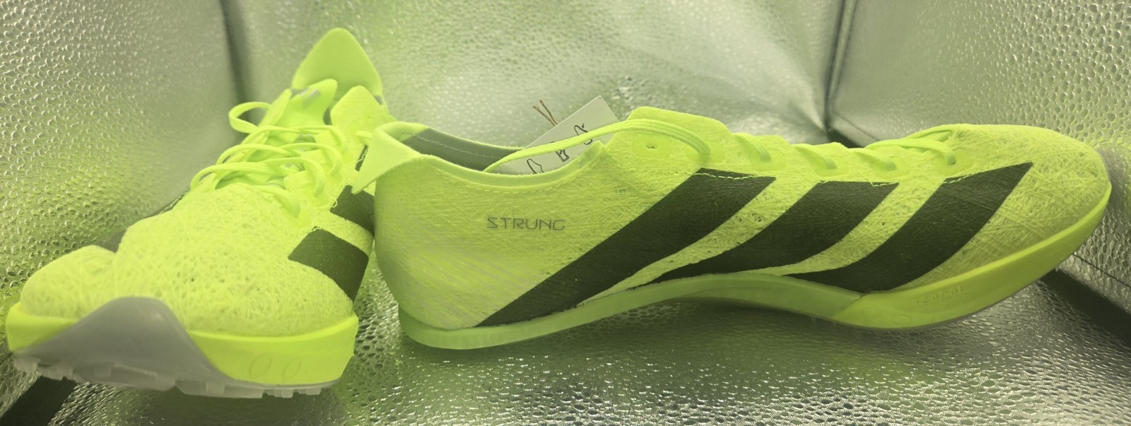 Adidas Adizero Prime SP 3 6M/7W Strung Lucid Green Track Spikes