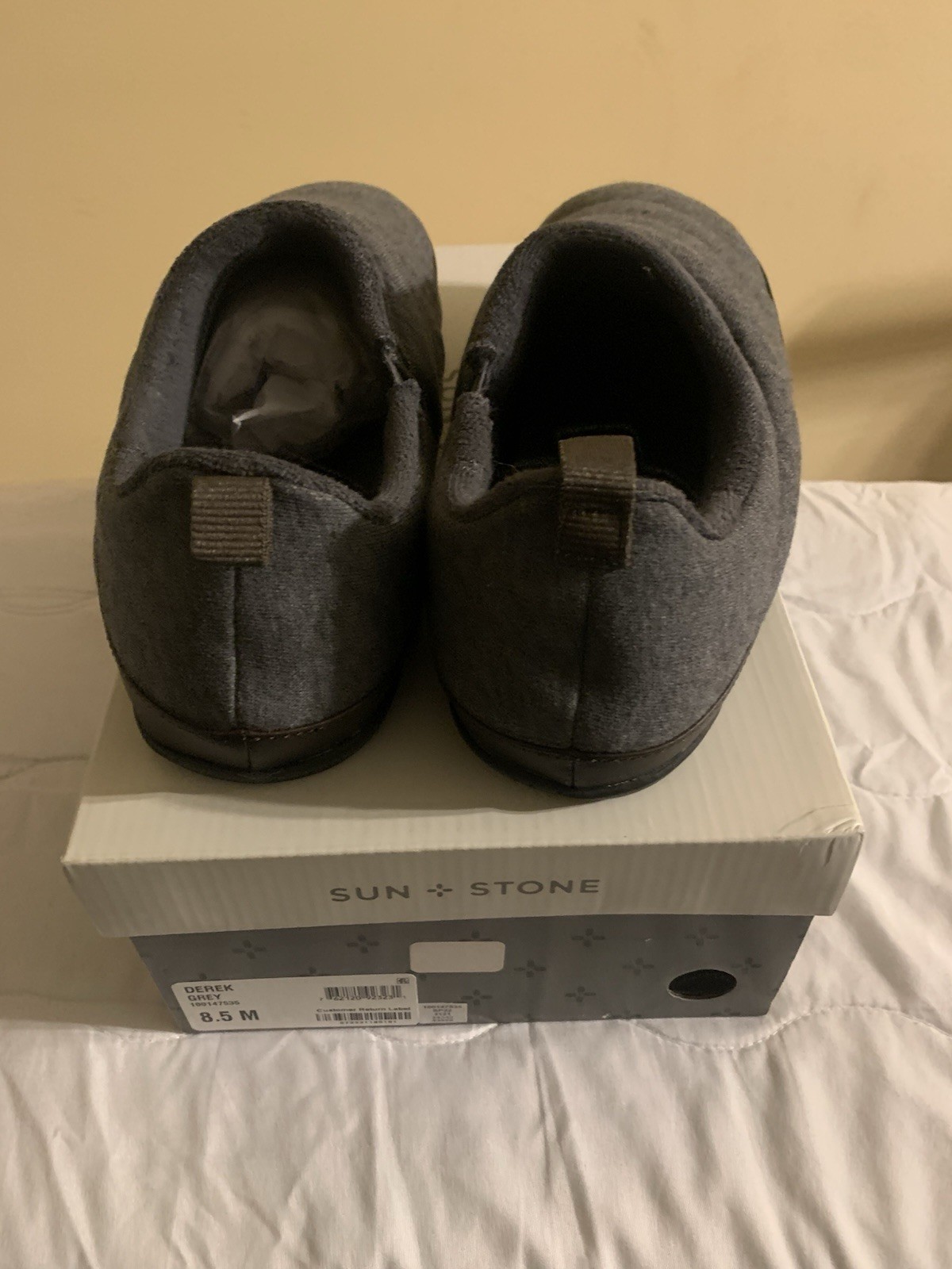 sun stone mens shoes Derek Grey