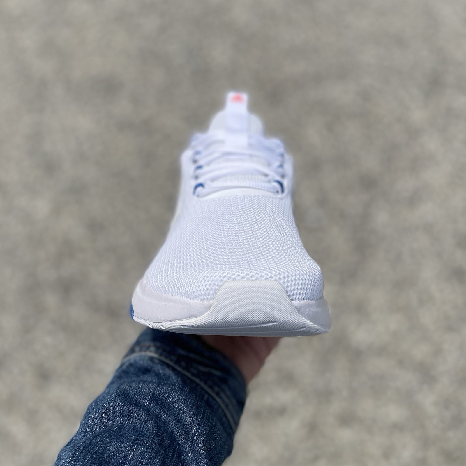 Adidas Trainer V Men’s Athletic White Sneaker Training Shoe CrossFit Gym #733