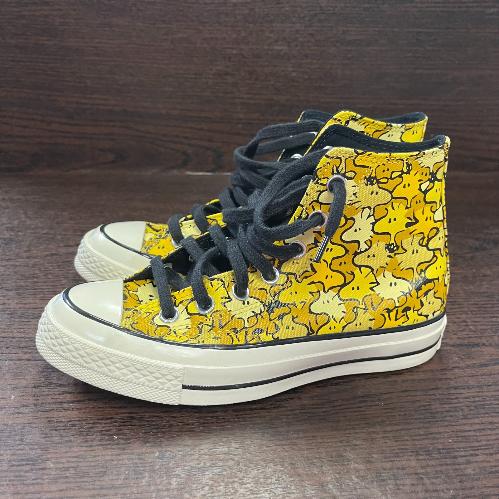 Converse Chuck 70 Hi Peanuts Woodstock Unisex Sneaker Size M4 W6 Yellow High Top