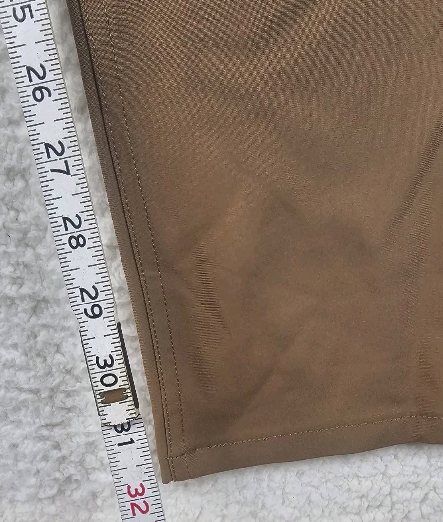 Levis 511 Slim Tech Pants High Stretch Quick Dry UV Protection Brown Tan 38×32