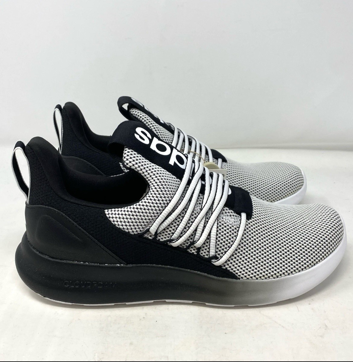 adidas Lite Racer Adapt 7.0 Men’s Running Shoes White/Black Size 10 IE6330
