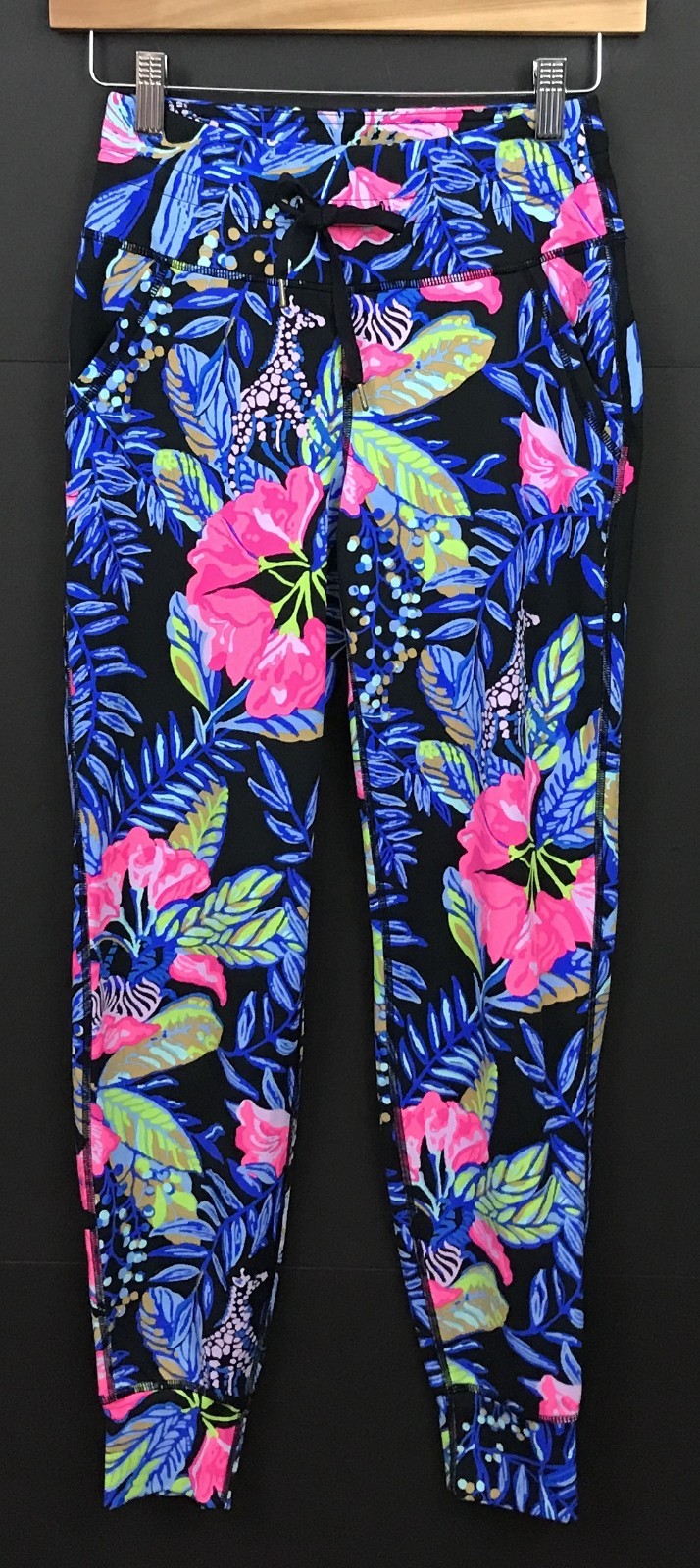 Lilly Pulitzer UPF 50+ Luxletic 28″ Island Jogger Pants Multicolor Floral XS