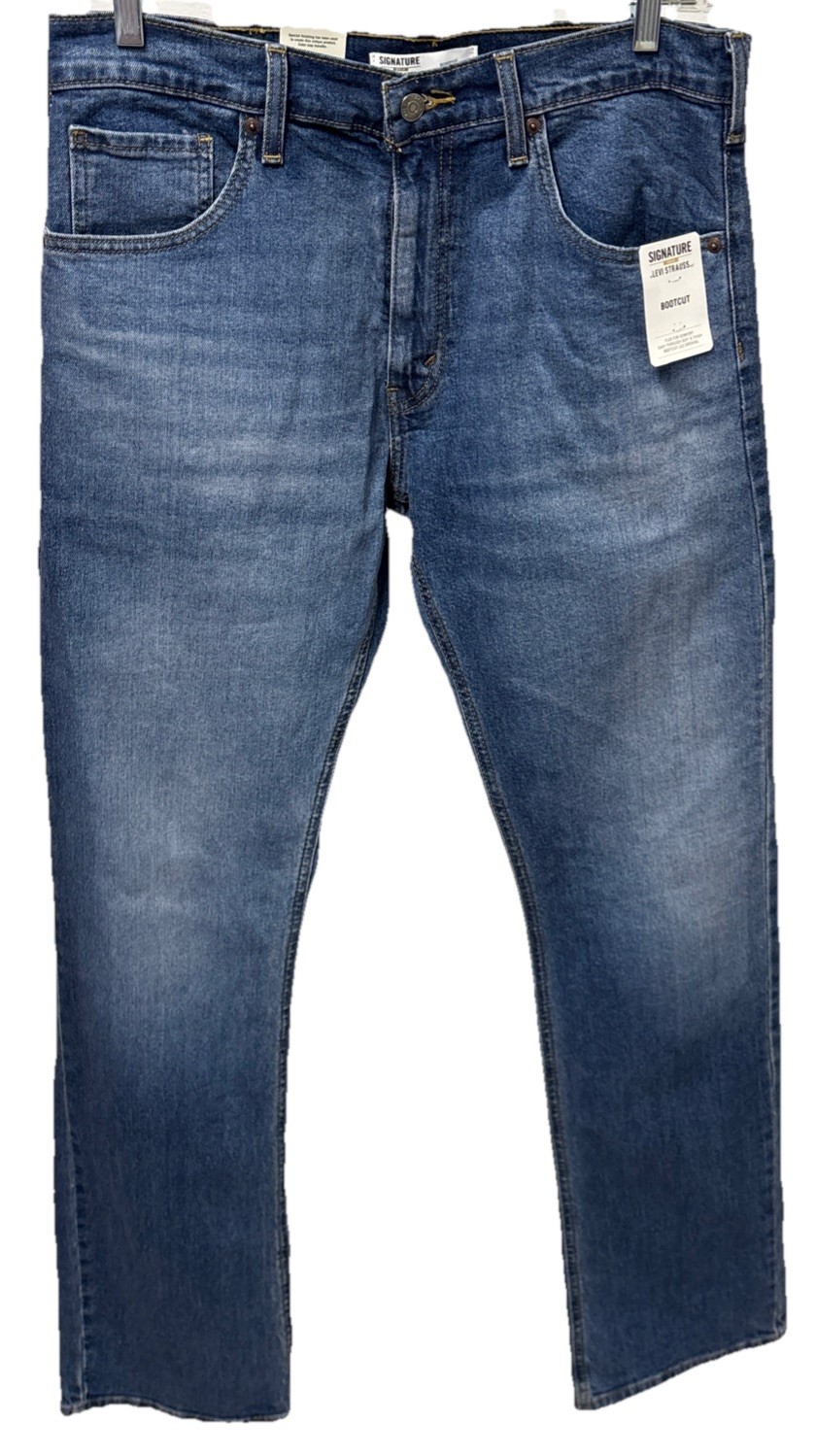 Levi’s Men’s Signature Flex Gold Bootcut Western Cowboy Classic Jeans-33×34