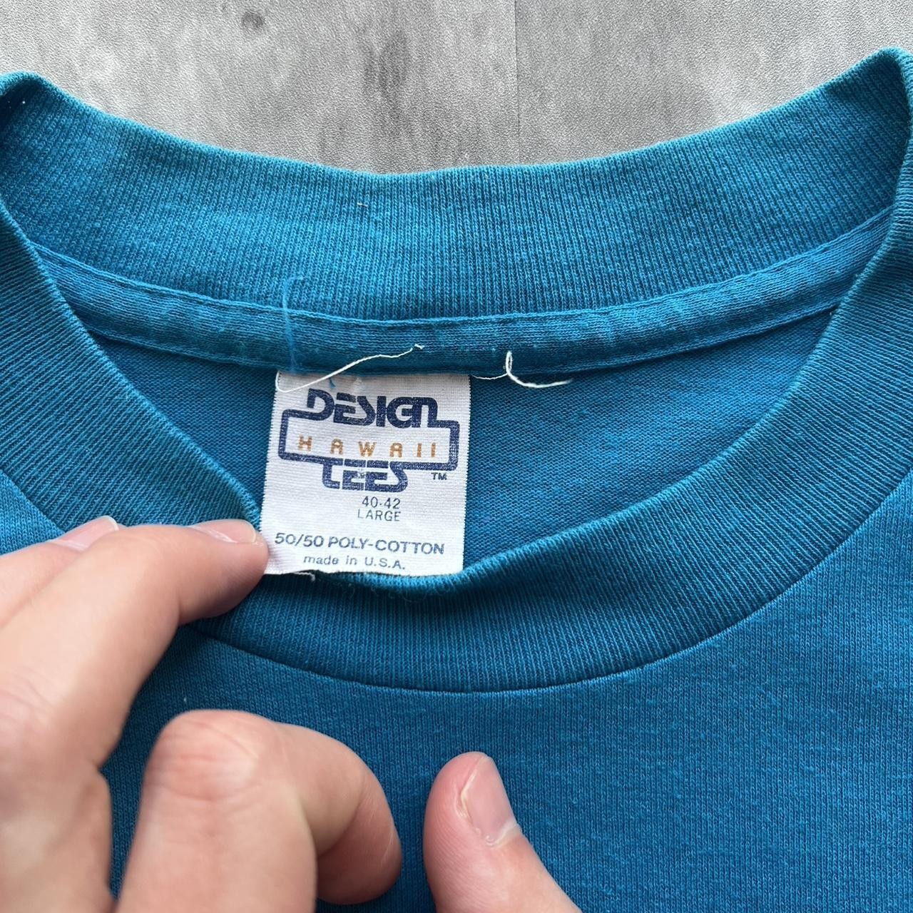 Vintage Hang Loose Hawaii Single Stitch T Shirt Made In USA