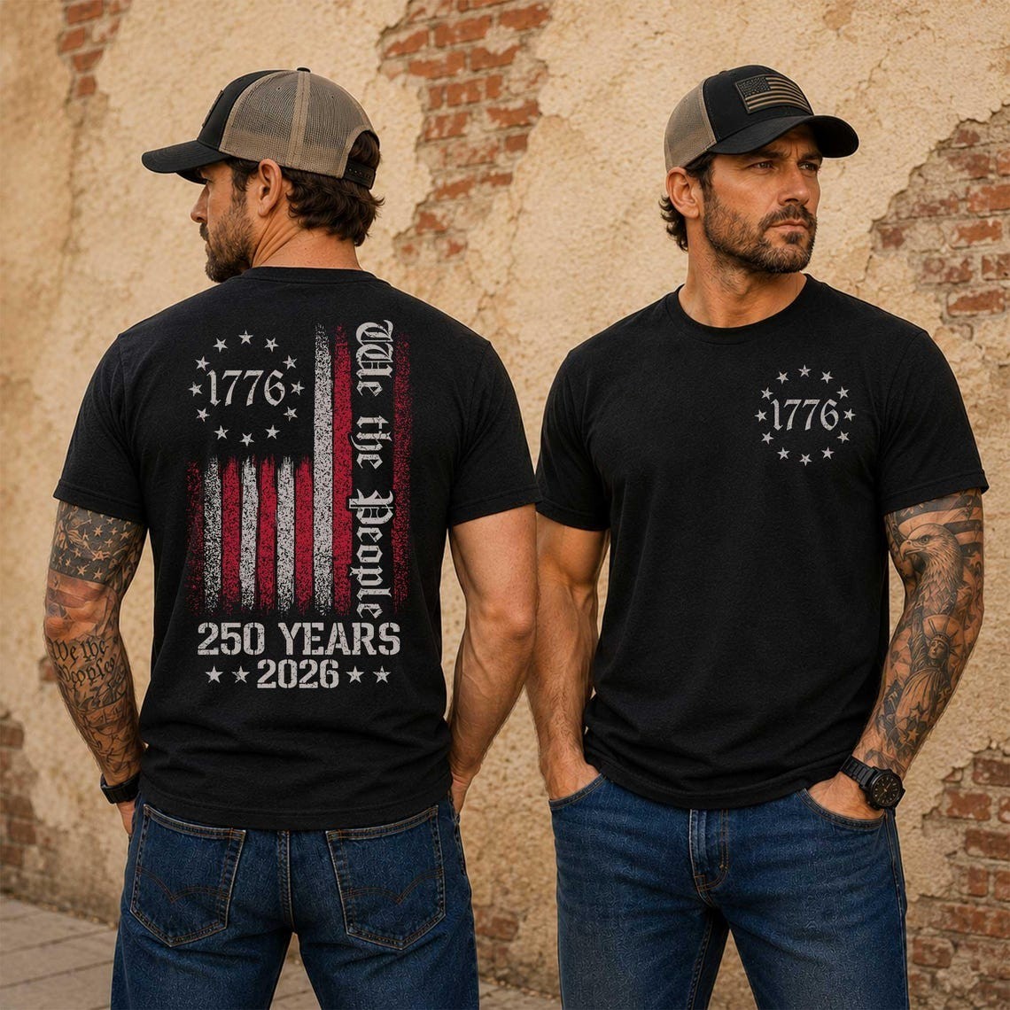 We The People Shirt, 250th Anniversary USA, 1776 To 2026 Tee