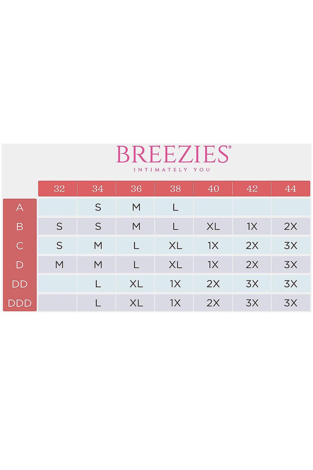 Breezies Micro Soft Cup Two Tone Bralette Black/Black