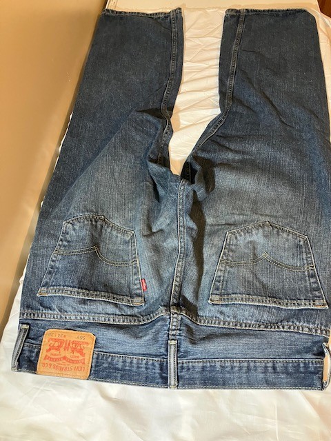 Levi’s 569 Jeans Men’s 34×30 Loose Straight Blue Denim Medium Wash