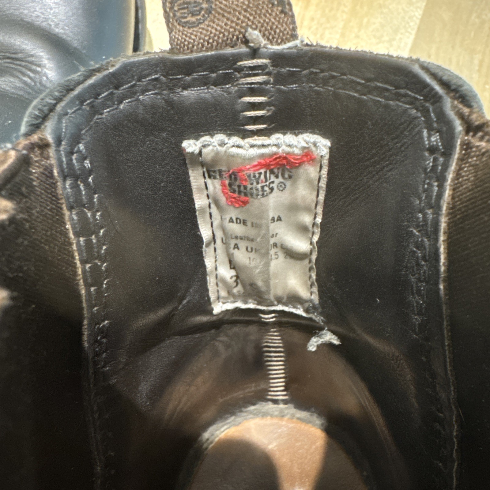 Red Wing 11D 3194 Classic Chelsea Boots Black Made in USA