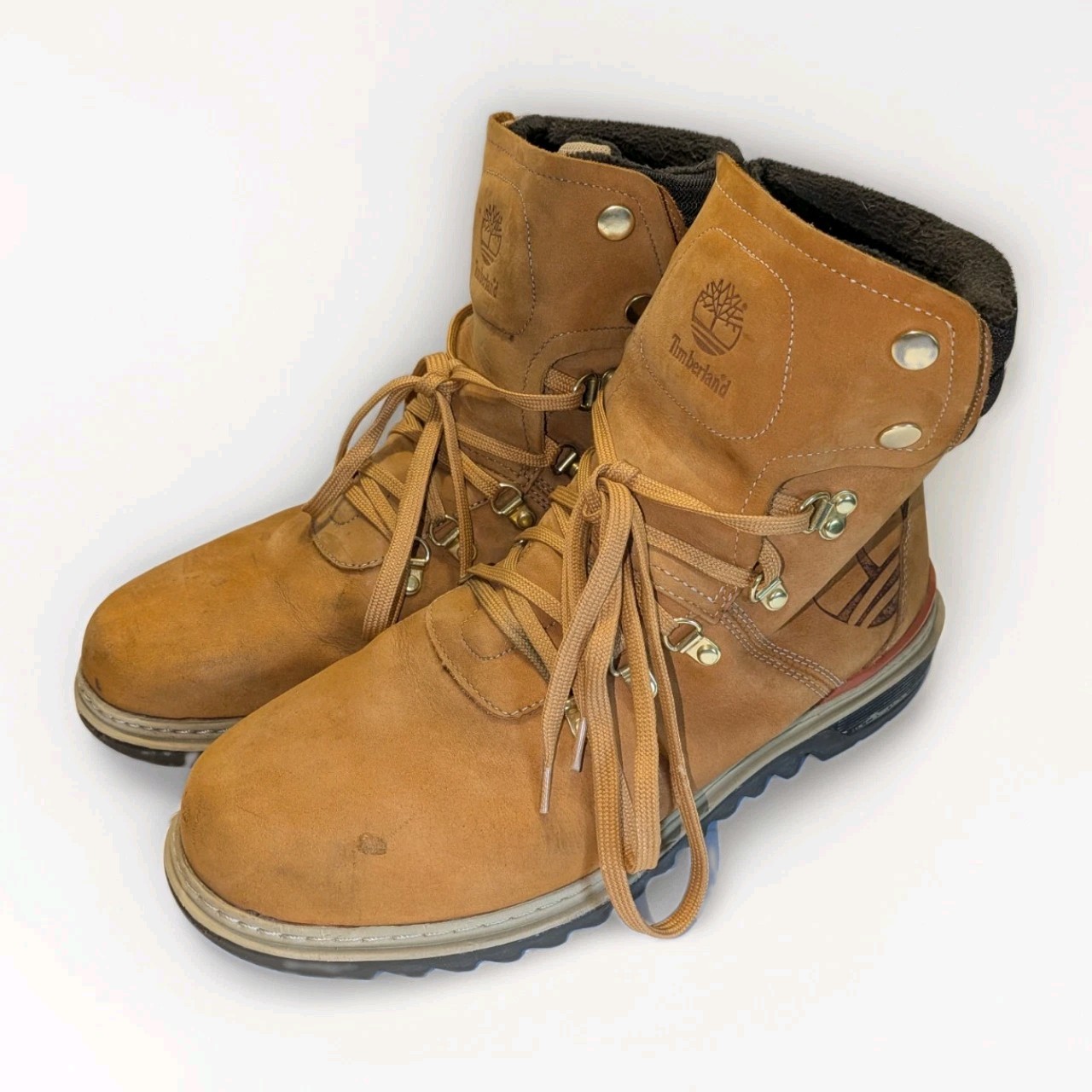 Timberland 1791 Limited Snap Flap Nubuck Wheat Lace Up Boots 11M