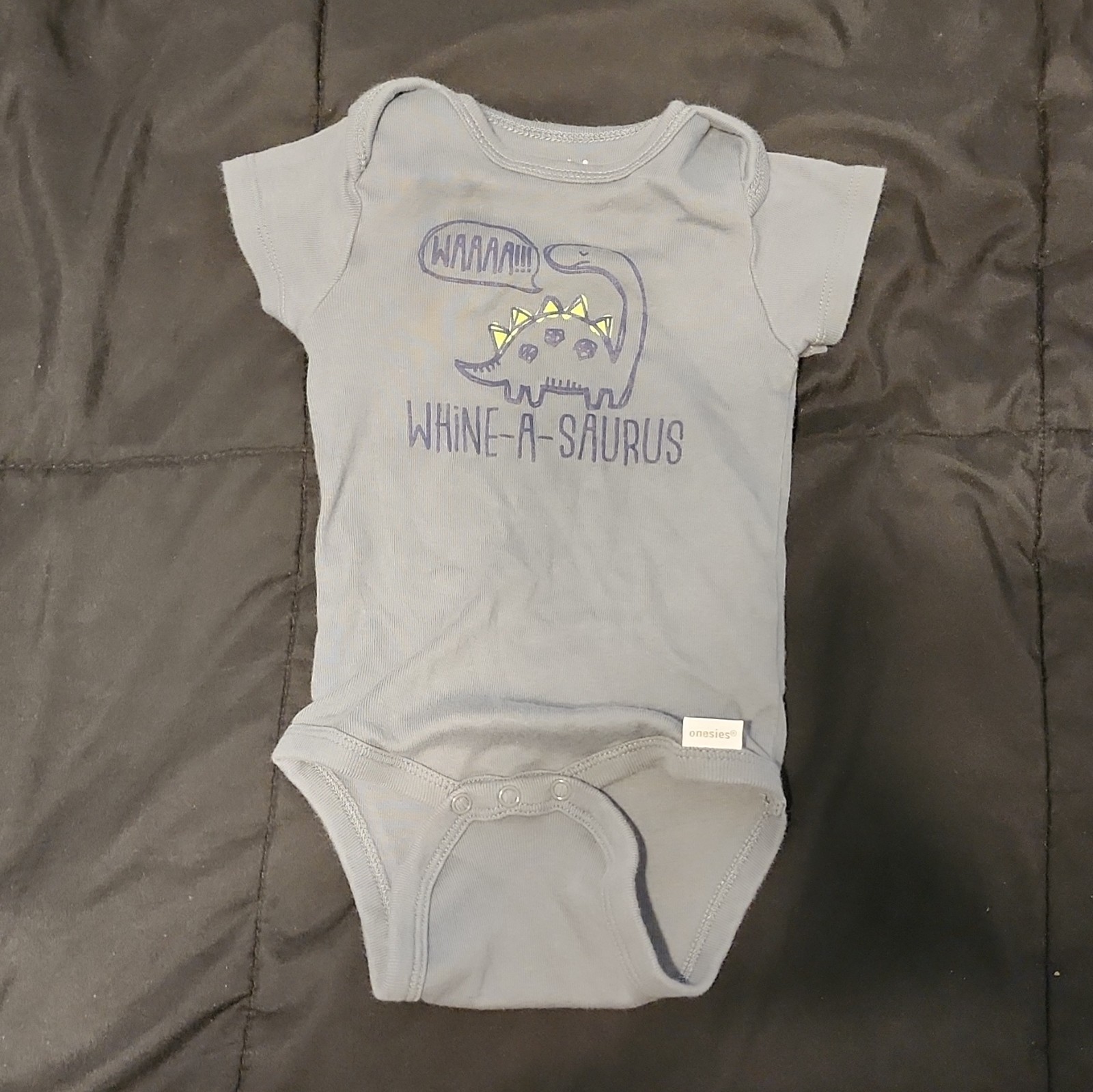 Brand Baby Bodysuits & Pants Lot 6-9M Cotton Dinosaur Stars Multi