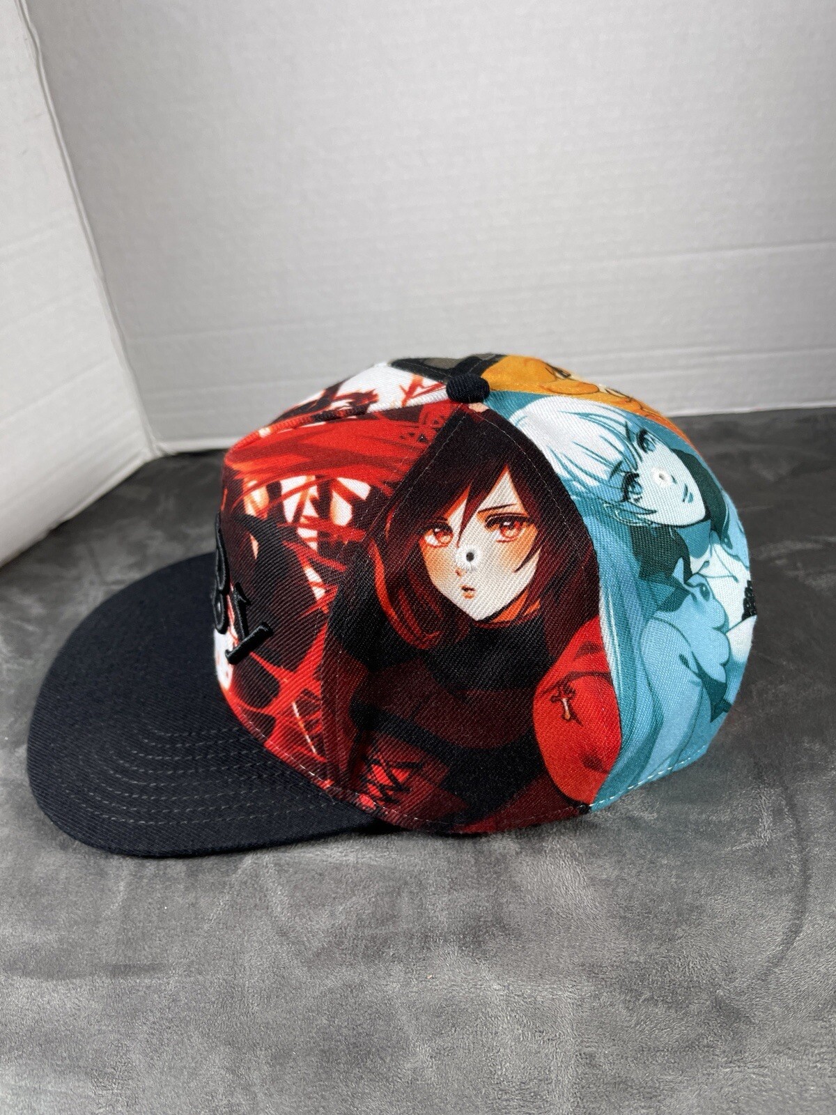 Rooster Teeth RWBY Red White Blue Yellow Anime New Unused Hat Cap Snapback