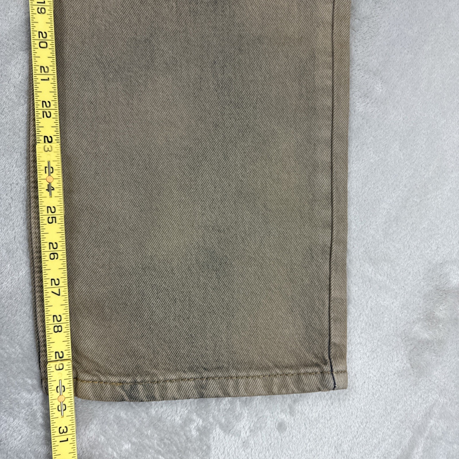 Levi’s 565 Jeans Men’s Size 32×32 Loose Straight Tan/Brown Denim Cotton