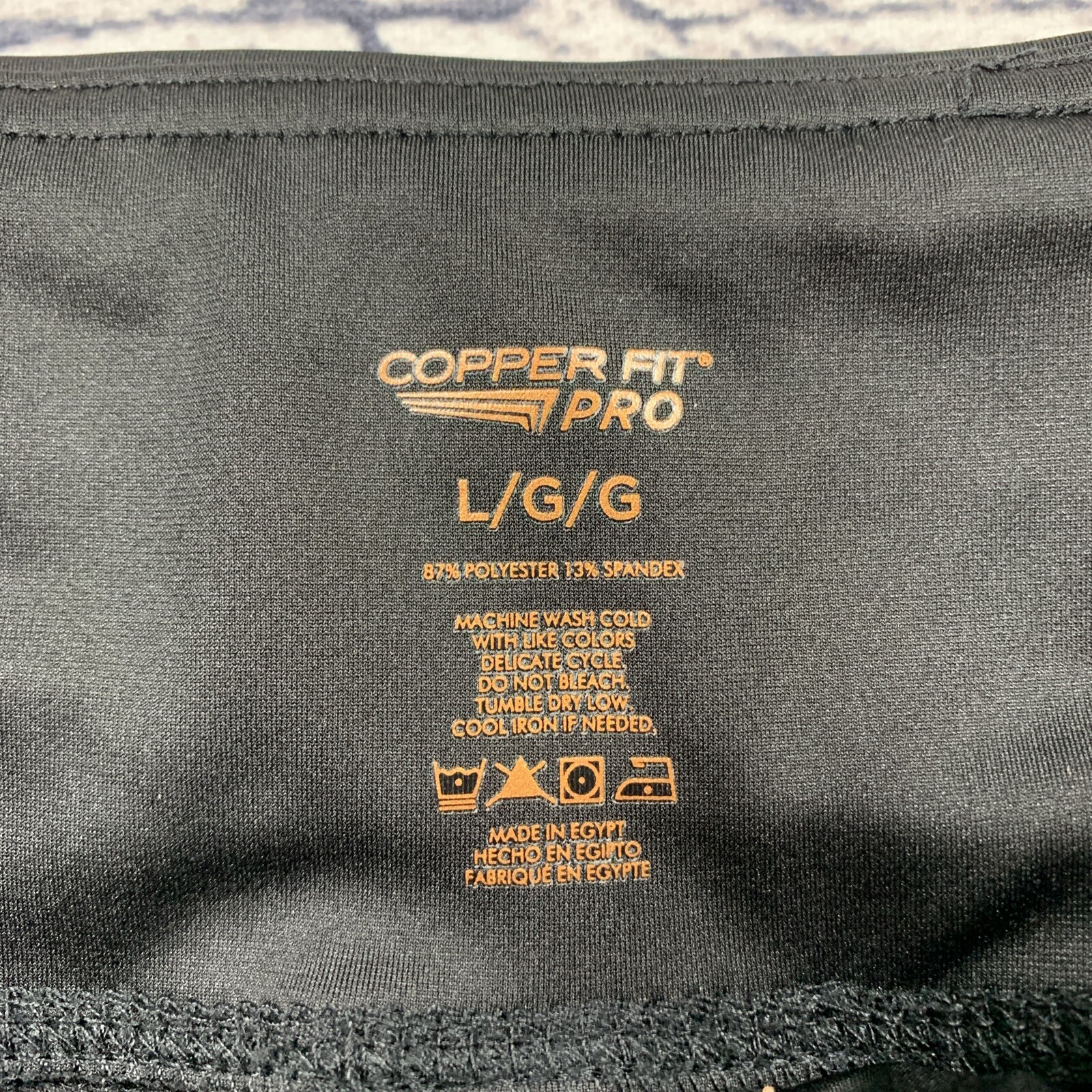 Copper Fit Pro Women’s L Compression Legging Pomegranate/Black Athleisure