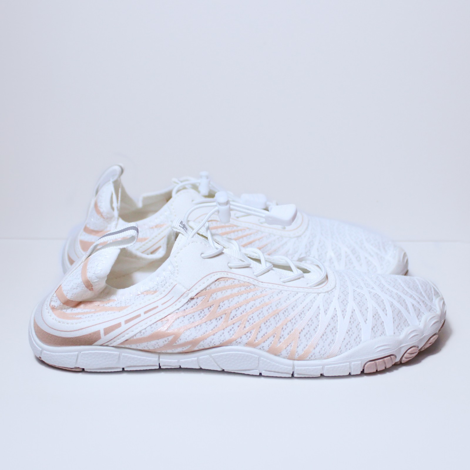 Hike Footwear Lorax Outdoor Hiking Barefoot Shoes Pink White EU 40 W 9-9.5