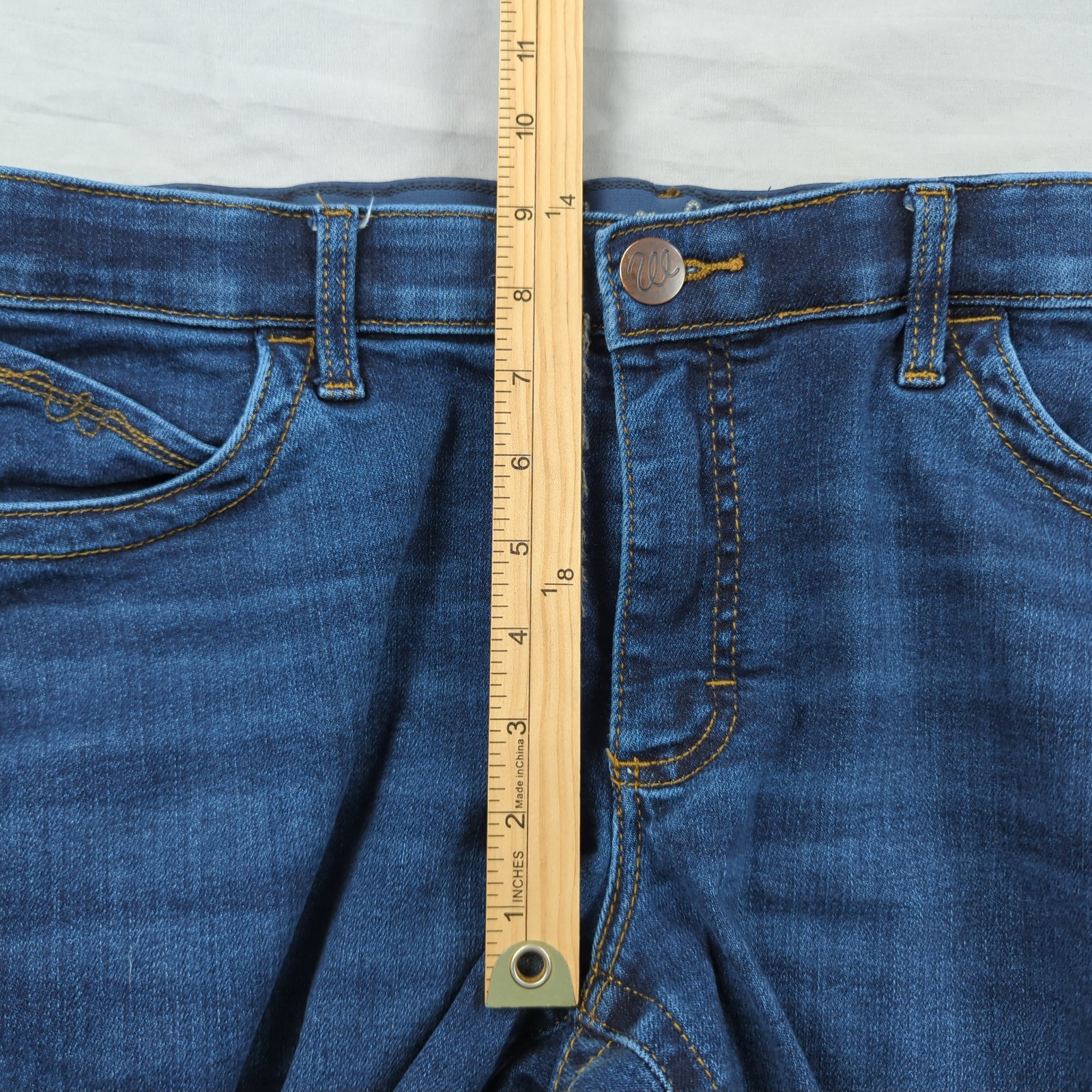 Wrangler Jeans Womens 11 32 Blue Boot Cut Stretch Willow Ultimate Riding Western
