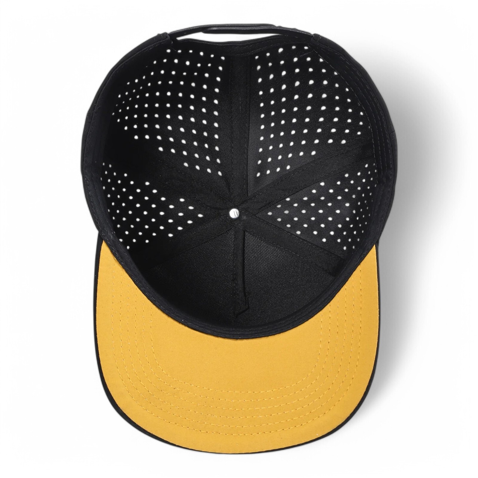 Mens Baseball Cap Snapback Adjustable Size Laser Vented Trucker Hat Waterproof