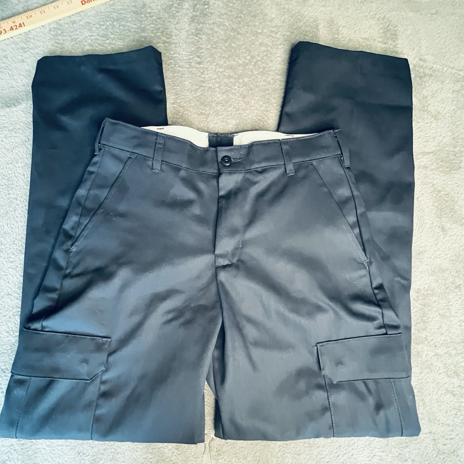 New Red Kap Cargo Work Pants Size 32×34 Navy PT88 (3L)