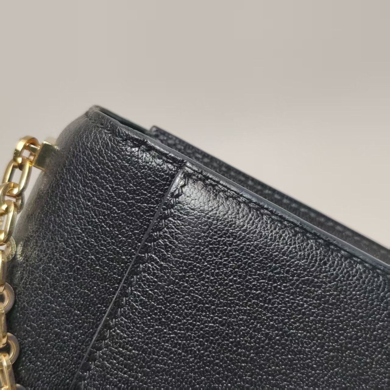 Hermes Verrou Mini 17 Chevre Mysore Black 89 Noir Permabrass Gold Hardware Auth