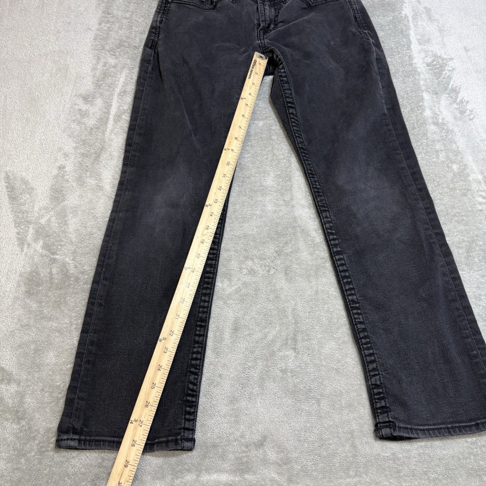 Buckle Salvage Supply Co Mayhem Straight Jeans Fits 30×28 Regular Fit Black