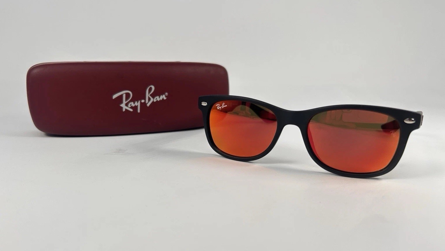 Ray-Ban Jr RJ9052S Black Rubber Matte Sunglasses 7028/6Q 47[]15-3N