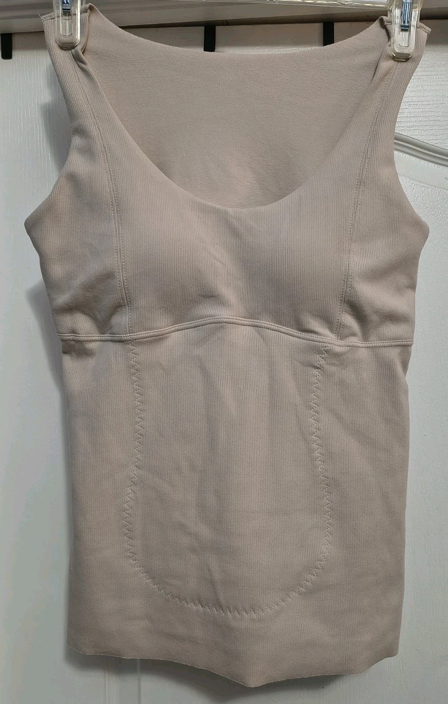Shapewear Camisoles with Built in Bra Tummy Control Body Shaper Padded Tank Tops