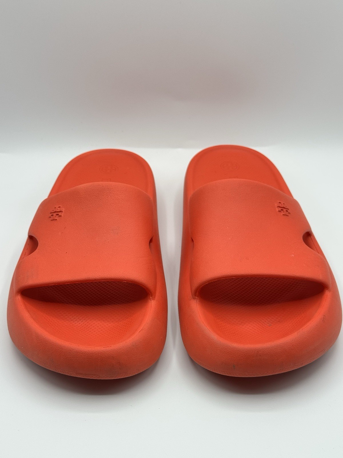 Tory Burch Shower Slide Eva Sandals in Red Poppy Size 9