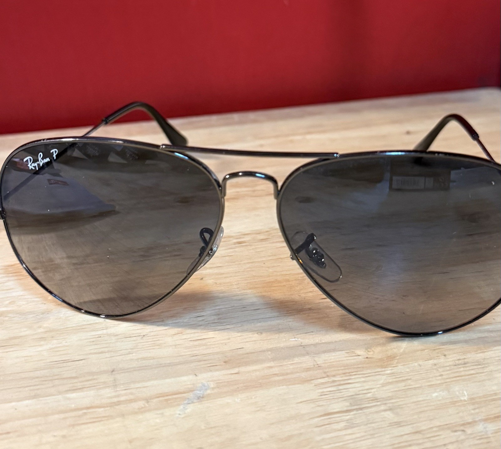 Ray-Ban Aviator Large Classic RB3025 Black Frame 58 mm Lens Sunglasses