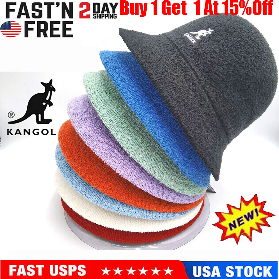 Hip-Hop Classic Kangol Bermuda Casual Bucket Hat CapSports Men Women Winter Cap