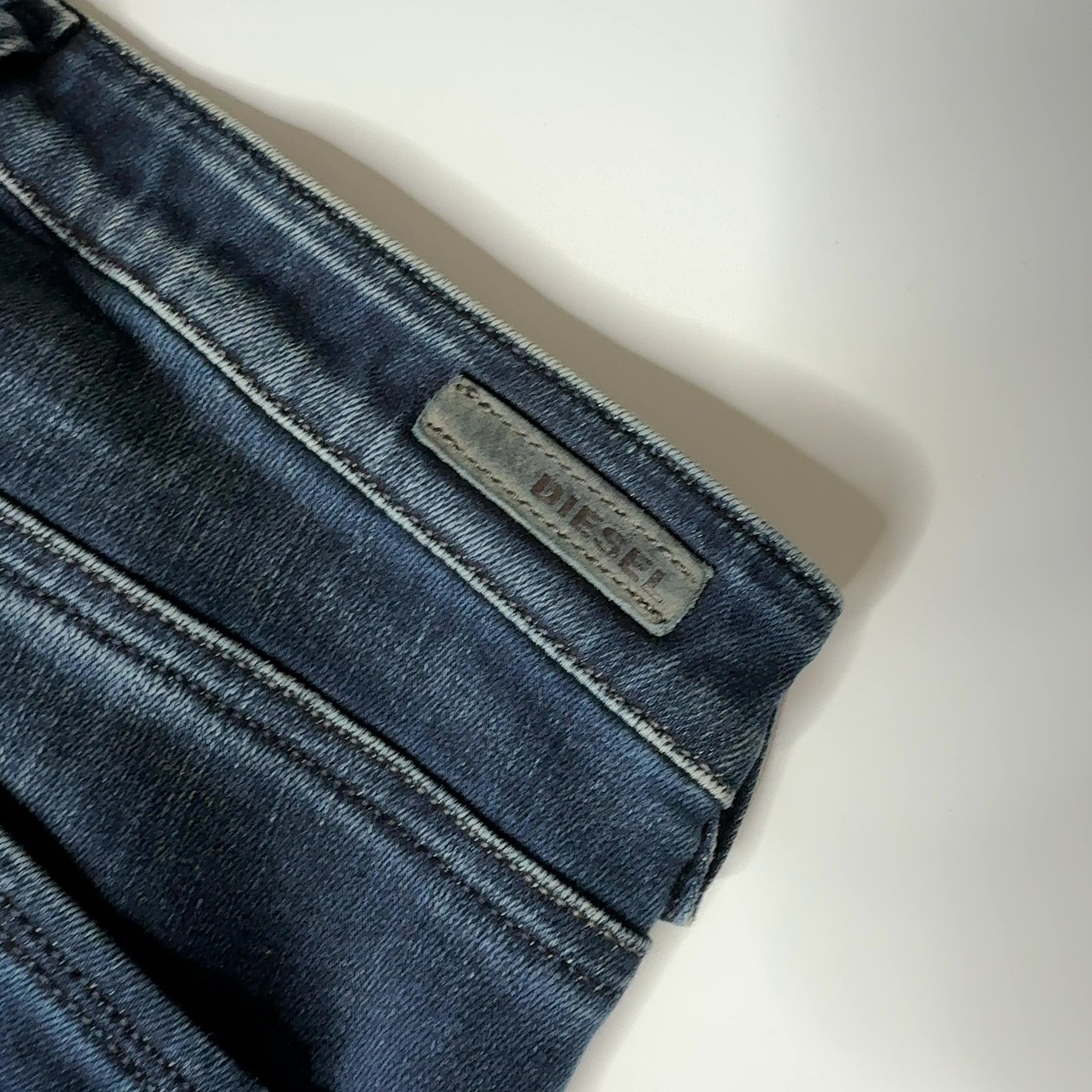 Diesel Doris-B Women’s Jeans Size 27/34 Blue Denim Super Slim Bootcut
