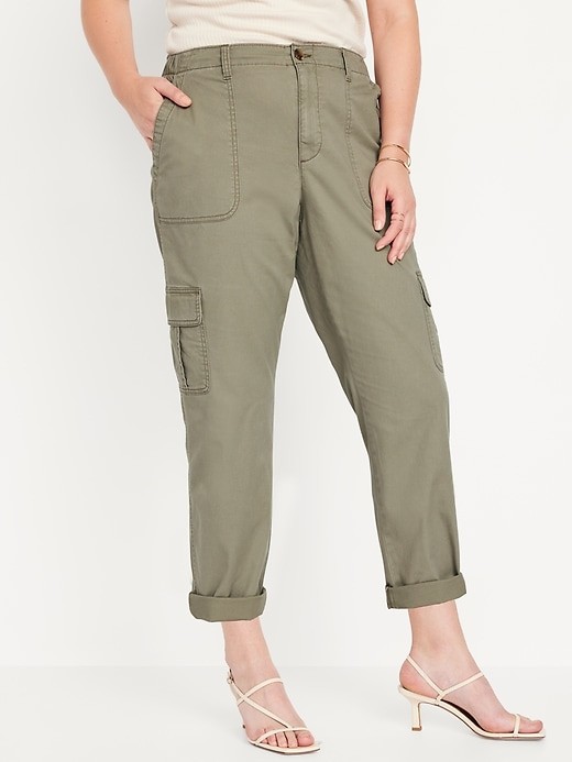 OLD NAVY by Gap ~ NWT! XL or XXL ~ FIR TREE High-Waisted OGC Chino Cargo Pants