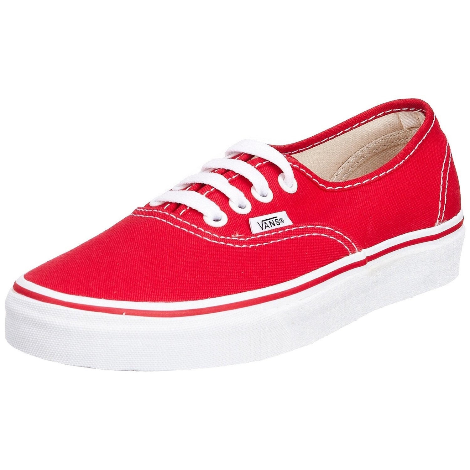 Vans U Authentic Shoes In Red | Red | Authentic New