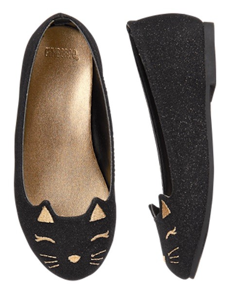NWT Gymboree Fall Festival Cat Flats sizes 9,10,11,12,13,1,2,3,4