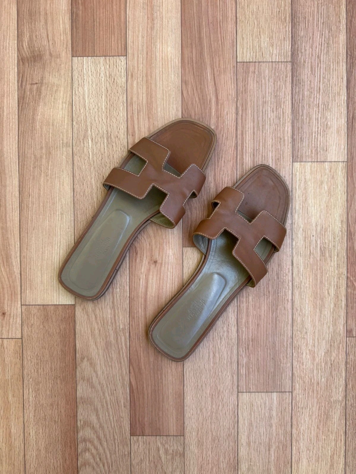 HERMES ORAN SANDALS WOMEN SIZE EU 41 , US 11 , UK 8