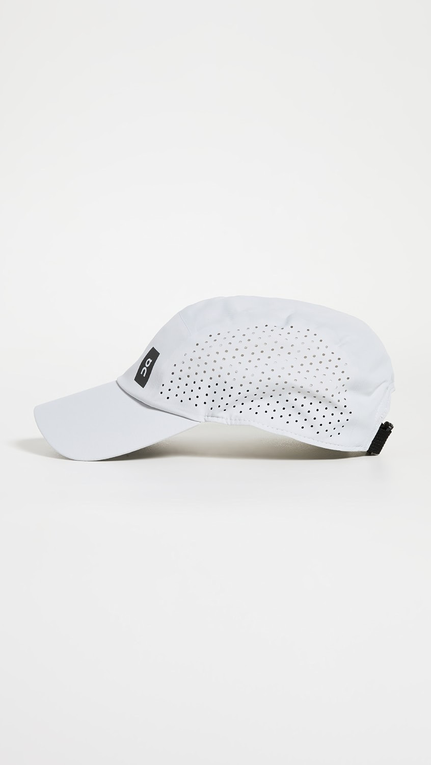 On Running Lightweight Gray Performance Wicking Cap 5-Panel Hat Adjustable NEW!