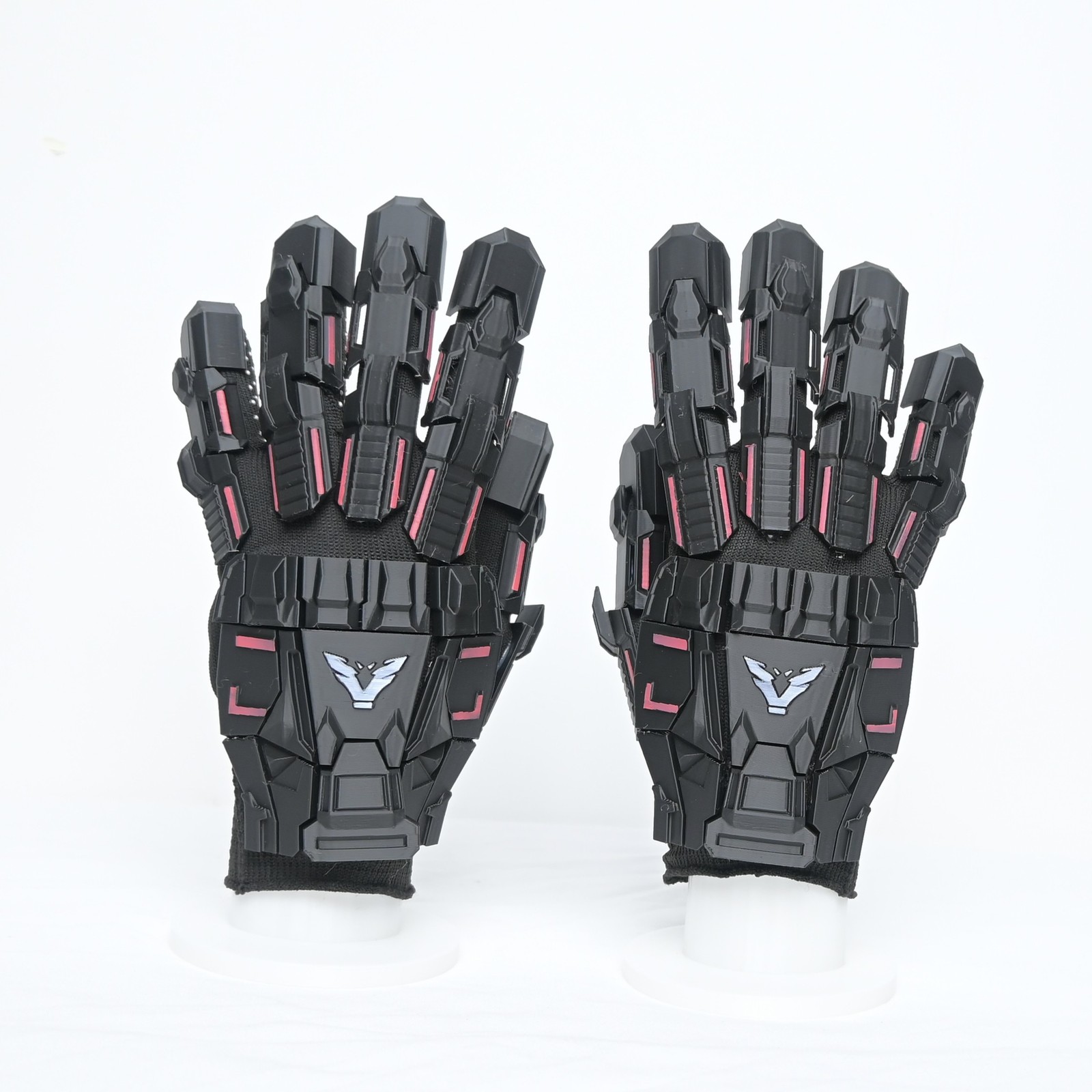 Cyberpunk Mechanical Gloves Tactical Armour Sci-Fi Robot Hand Cosplay Props Gift