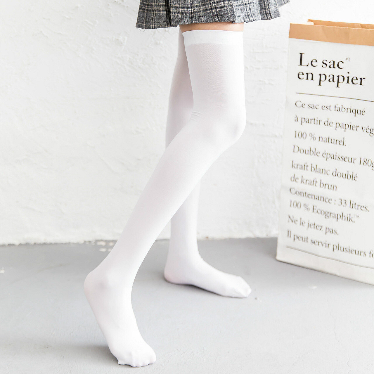 Extra Long Socks Thigh High 120D Socks Extra Long Knee Boot Stockings for Women