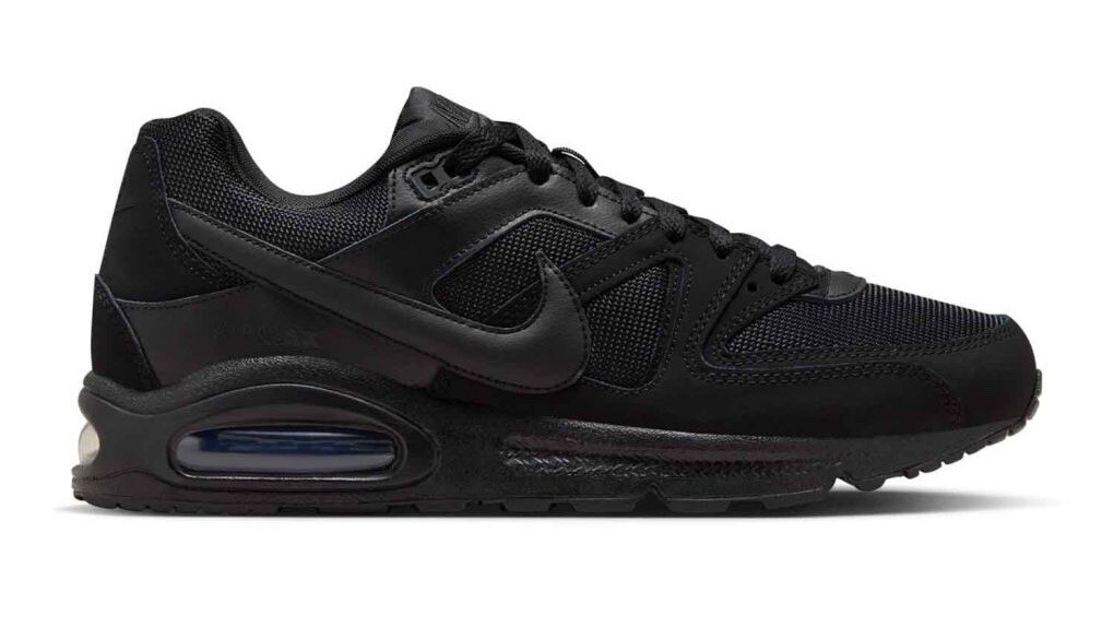 Nike Air Max Command Sneakers Mens Size US 7-14 Triple Black Casual Shoes New✅