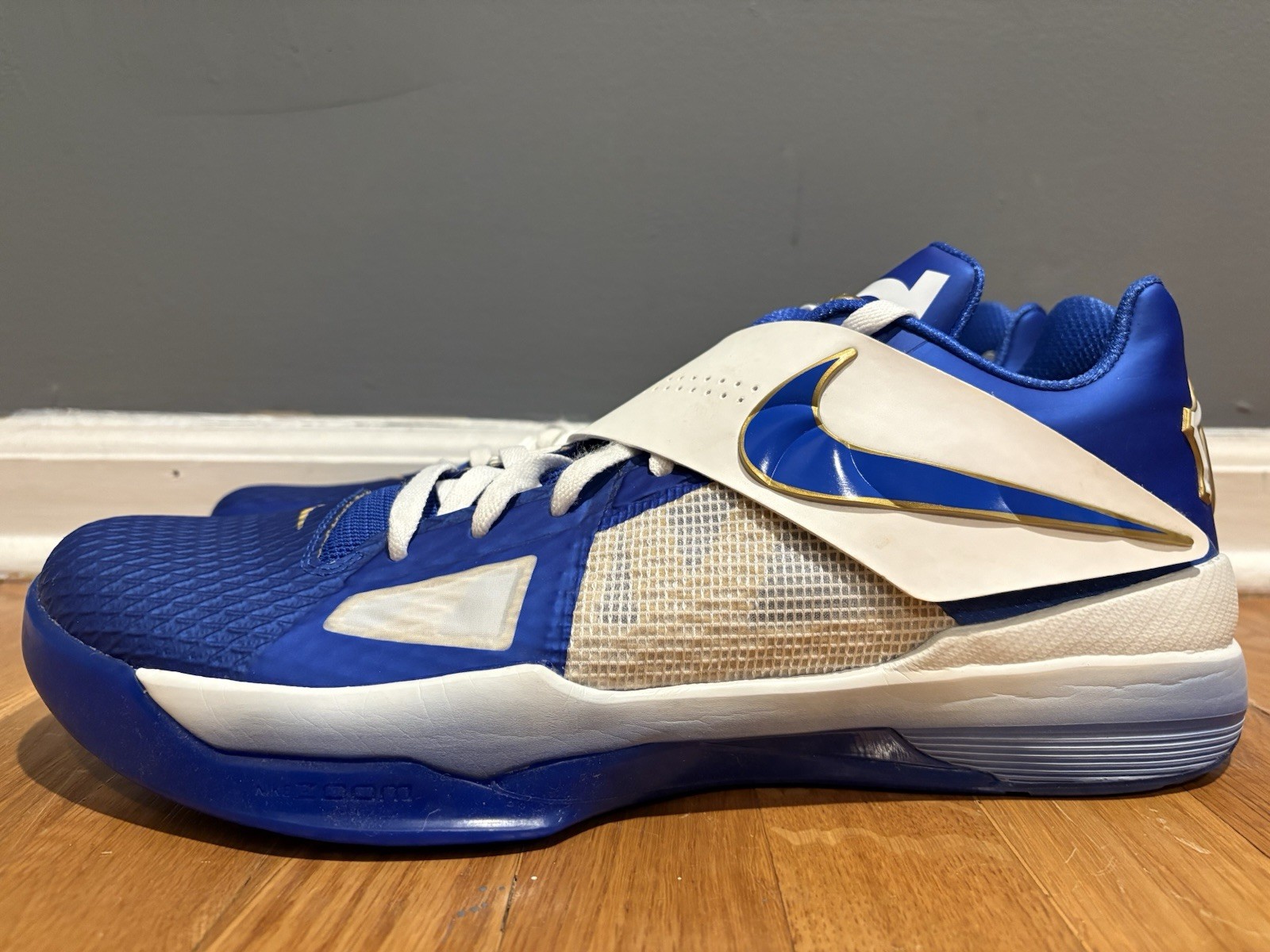 Size 16 – Nike Zoom KD 4 The Real MVP – Hyper Royal FZ3540 400