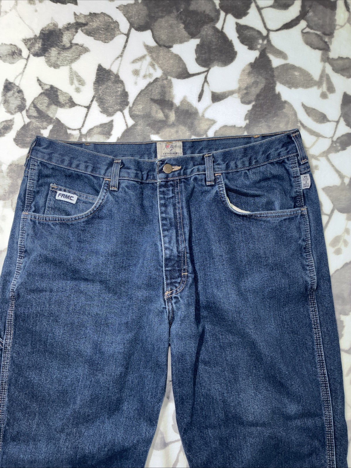 Tyndale FR Jeans Blue Flame Resistant Utility F290T FRMC CAT 2 USA Men’s 38×30