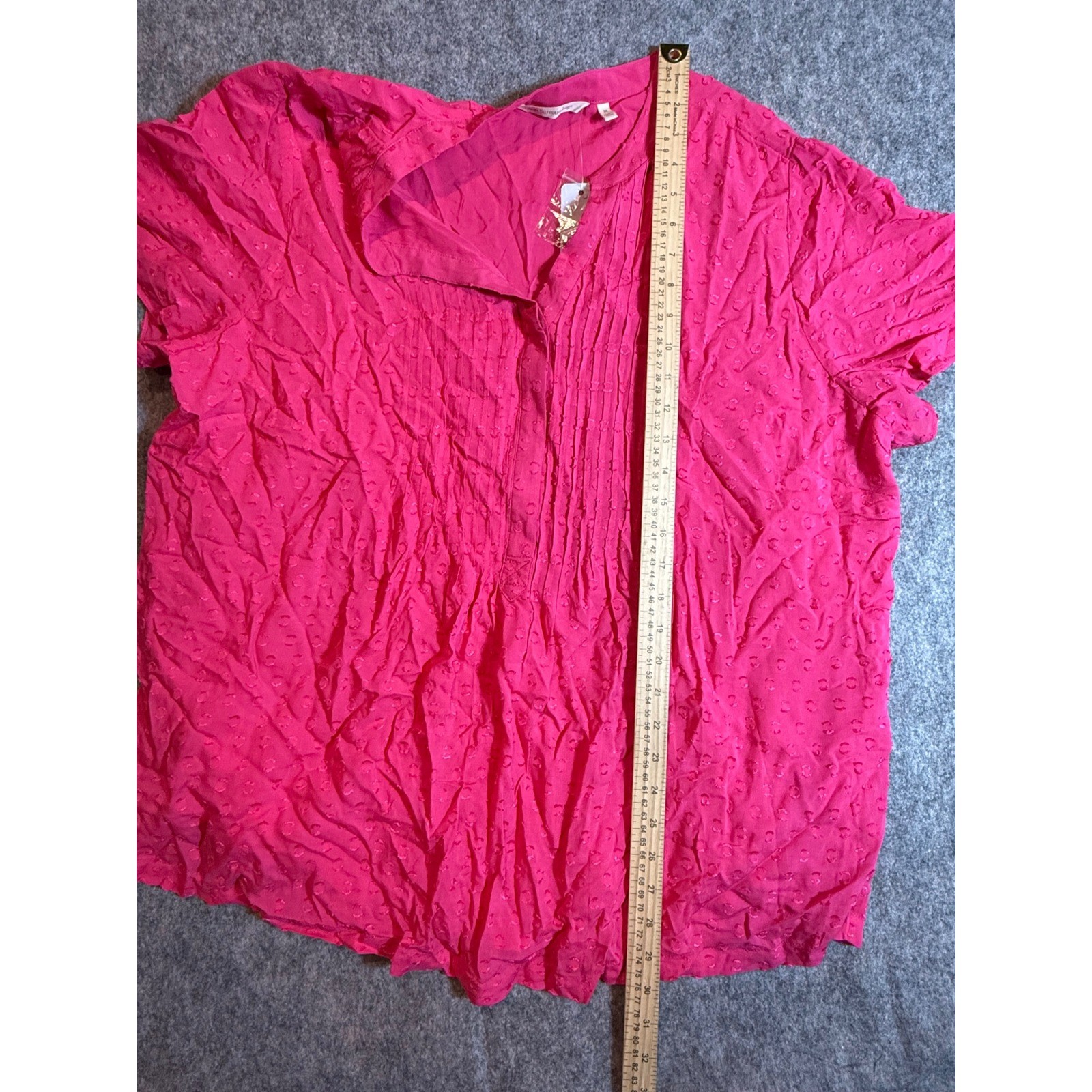 Soft Surroundings Offshore Top Raspberry Sorbet Pink 2X NWT 5EX0411923
