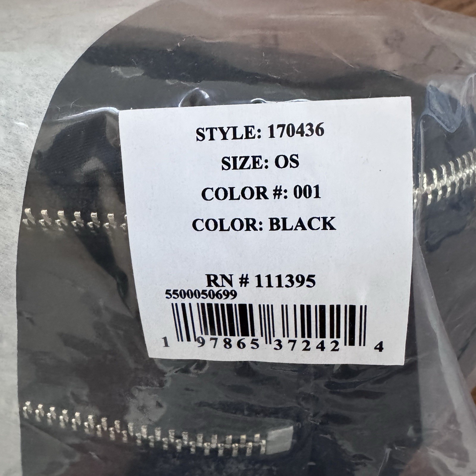 NWT Tory Burch 170436 Nylon Belt Bag Black Fanny Pack Waist Zip Crossbody