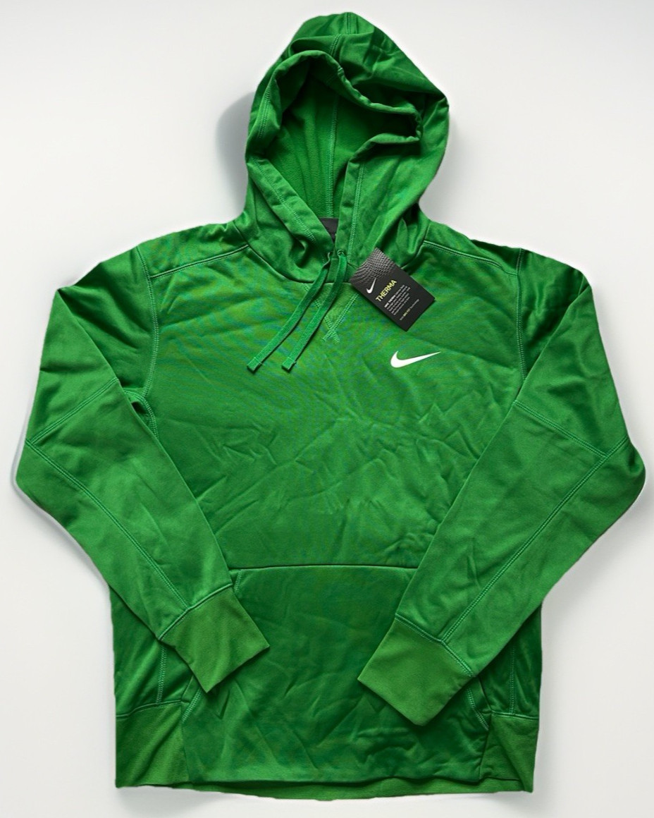 Nike Therma PO Dri-Fit Hoody Apple Green M41563 • Men’s M