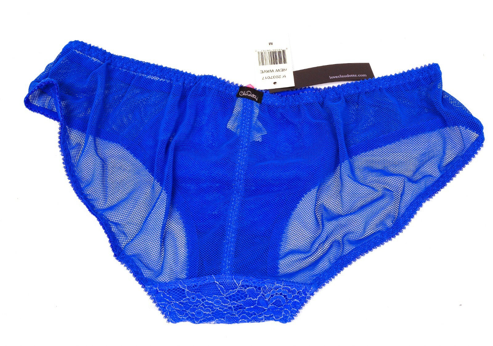 Women’s Claudette Darling New Wave Royal Blue Bikini Sexy Lingerie Sheer Lace