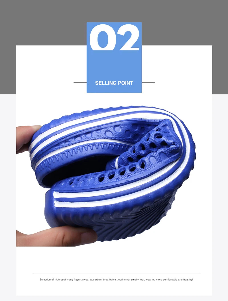Summer Men Sandals Light EVA Casual Shoes Clogs Outdoor Beach Flat Slippers