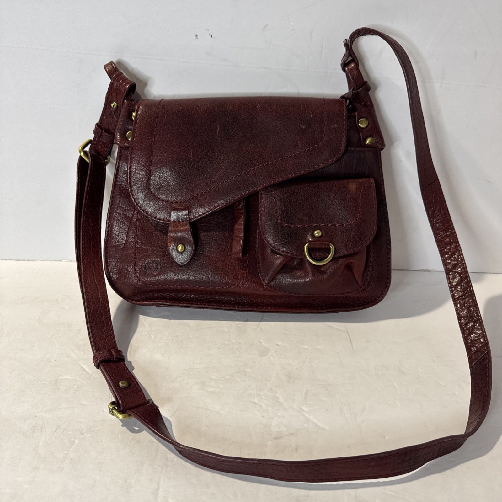 born purse handbag shoulder bag tote Pomegranate